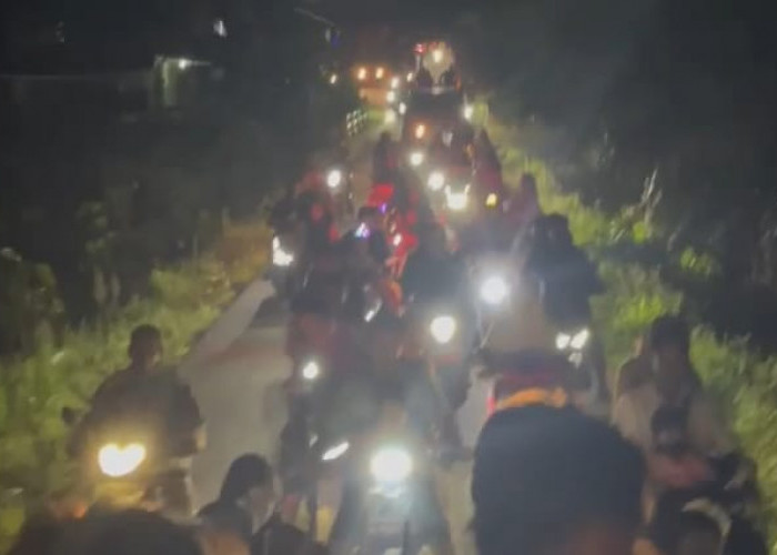 Pawai Takbir Meriahkan Malam Idul Fitri si Desa Linggosari, Panitia Siapkan hadiah 1 Ekor Kambing