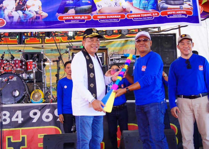 DIbuka Oleh Bupati, Ribuan Warga Padati Sungai Musi, Lomba Bidar Muba Meriah dengan Hadiah Utama Mobil