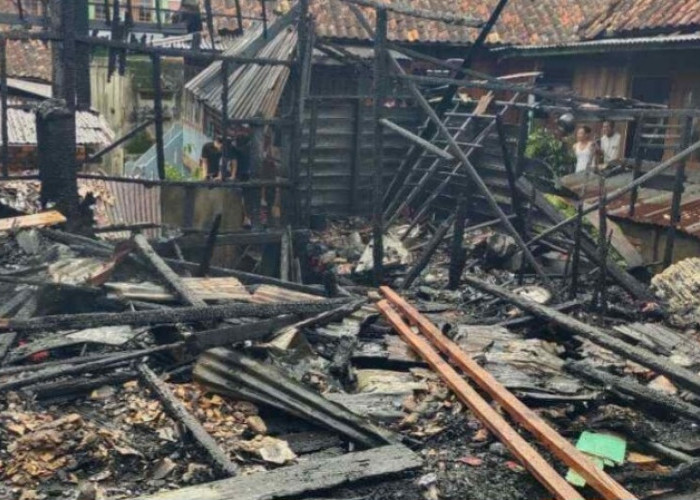 Kebakaran Rumah di Palembang, Pemilik Tak Sempat Selamatkan Diri, Begini Nasibnya