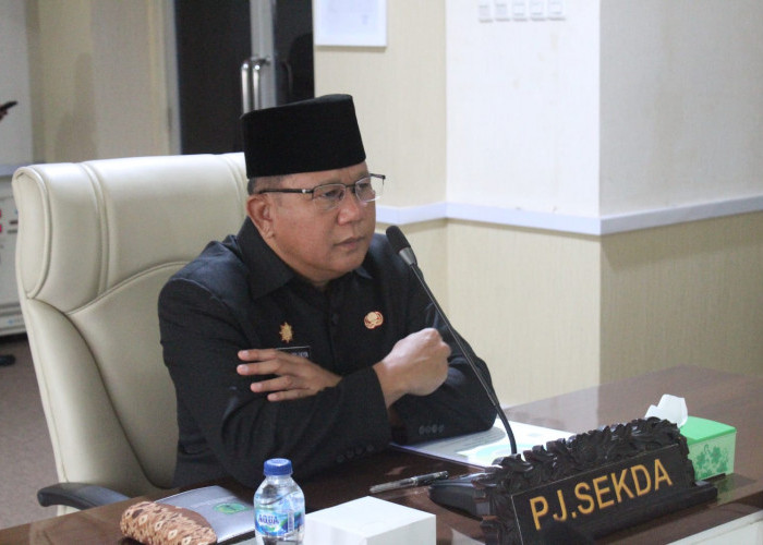 Pemkab Muba Ikuti Rakor Pengendalian Inflasi Bersama Mendagri melalui Zoom