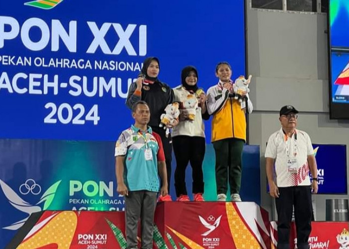 Indah Afriza, Alumni PPLP-D Muba Raih Medali Emas di PON XXI Aceh-Sumut 2024