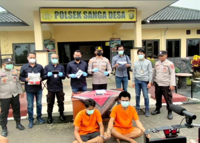 Polsek Sanga Desa Amankan Pelaku Curas