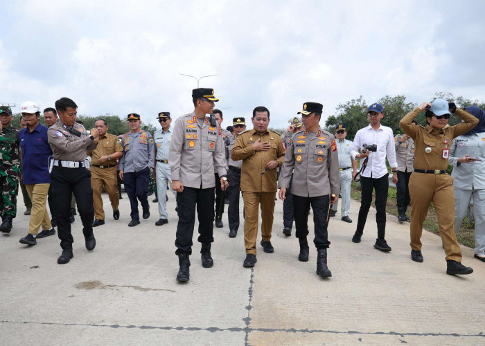 Kapolda Sumsel Turun ke Lapangan, Pastikan Tol Kapal Betung Siap Sambut Lonjakan Pemudik