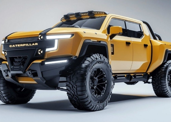 Caterpillar Pickup 'Gajah' Bermesin Turbo Diesel 650 HP!  ​