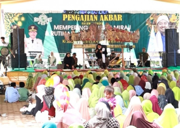 Hadiri Pengajian Akbar Isra Mi’raj di Sungai Lilin, Wabup Muba Tegaskan Sinergi Ulama dan Pemerintah