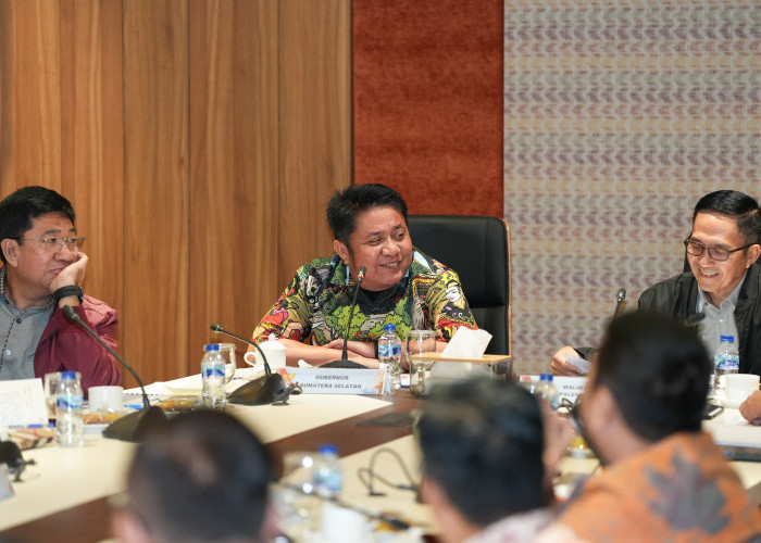 Gubernur Sumsel dan Wali Kota Palembang Matangkan Kolaborasi Program Nasional untuk Tata Kota Berkelanjutan