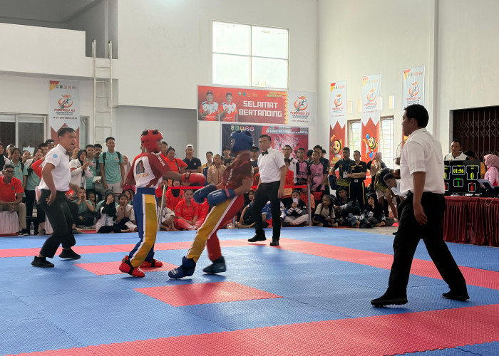 Hari Pertama Cabor Kick Boxing Porprov XV, Kontingen Muba Langsung Borong Medali Emas