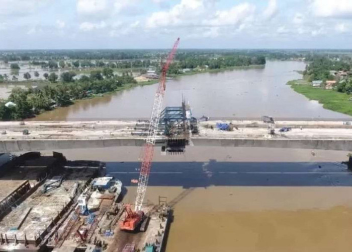 Membelah Sungai Musi, Jembatan Tol di Kota Palembang Ini Jadi yang Terpanjang