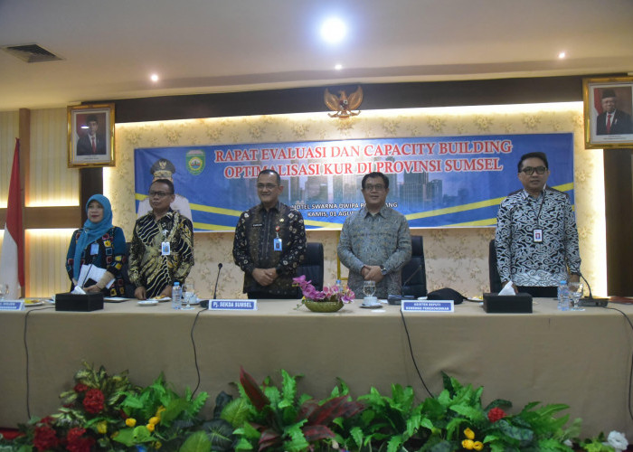 Sumsel Gelar Rapat Evaluasi dan Capacity Building untuk Optimalisasi Penyaluran KUR 2024 Kepada Petani