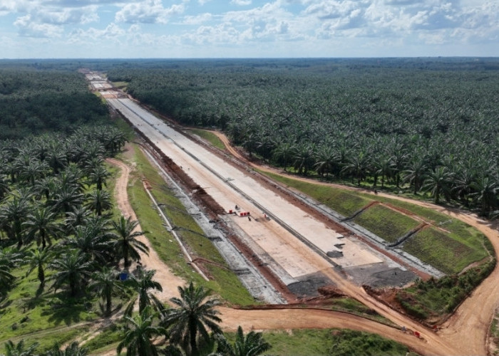 Tol Betung–Jambi Dikebut, Hutama Karya Perkuat Jalur Logistik Sumsel–Jambi hingga Riau