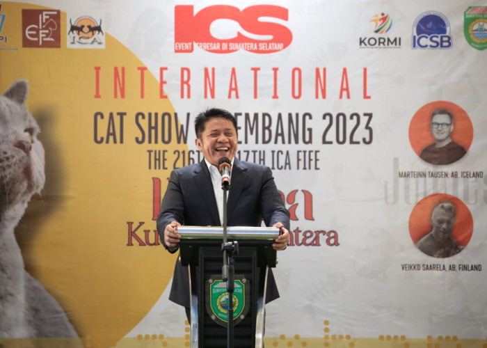 Sumsel  Tuan Rumah  International Cat Show  Tahun 2023