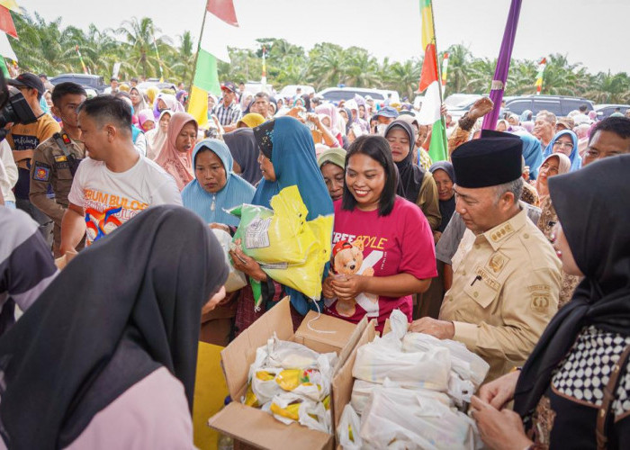 Operasi Pasar, Pj Bupati Muba Sediakan 8 Ton Beras dan 1,6 Ton Minyak Goreng 