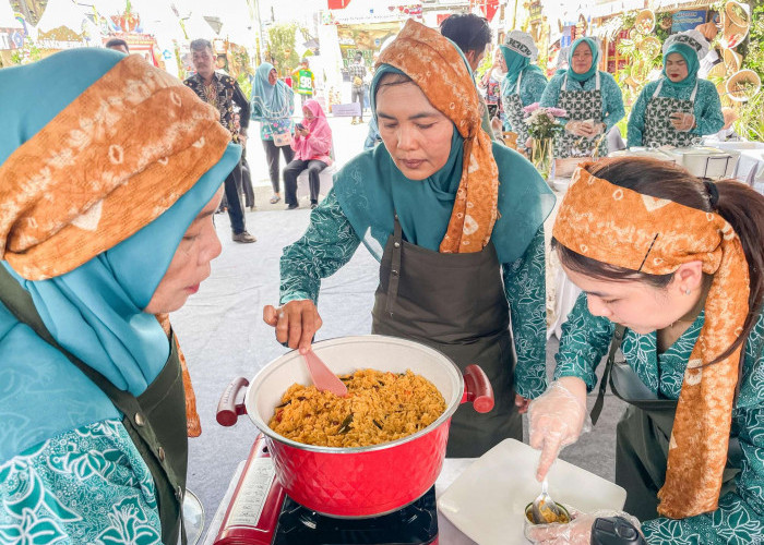 Cita Rasa Rempah Muba Pikat Juri, PKK Muba Optimis Raih Juara di Lomba Masak Sumsel