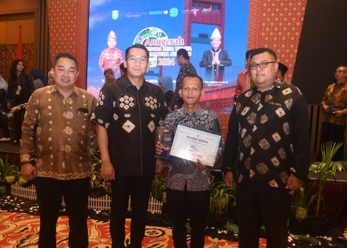 Desa Mulyo Rejo Raih Juara 2 Kategori Souvenir, Dalam Anugerah Pesona Desa Wisata Sumatera Selatan 2024