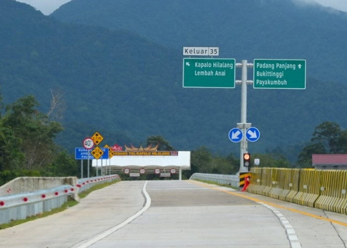 Sudah Dilakukan Uji Laik Fungsi, Tol Pertama di Sumbar Ini Akan Segera Beroperasi