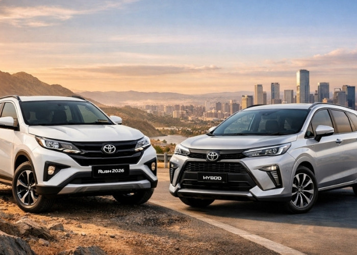 Toyota Rush vs Veloz Hybrid 2026: Duel Mobil Keluarga, Tangguh atau Irit Jadi Penentu