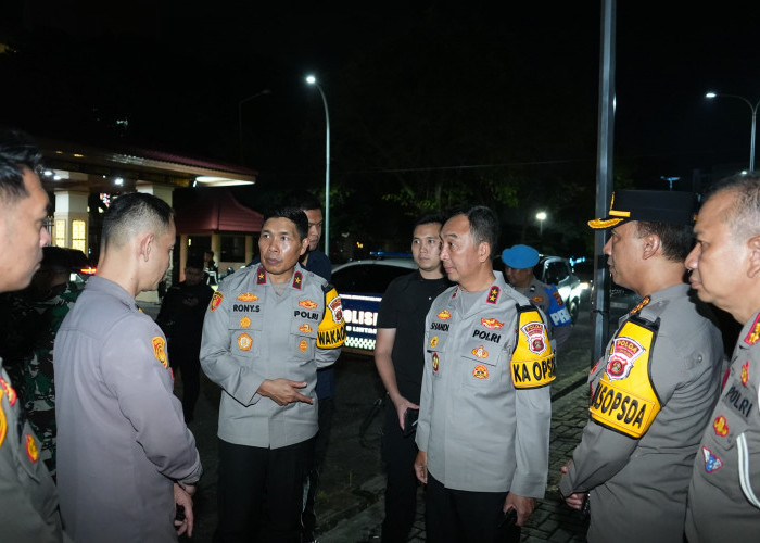 Malam Takbiran Sumsel Aman Terkendali, Ribuan Personel Disiagakan dan Curanmor Turun Drastis