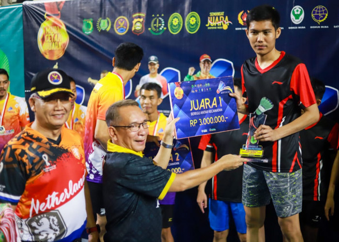 Kejurda Bulutangkis Bupati Cup 2022 Resmi Berakhir, Sekayu Raih Juara Kelas Kecamatan
