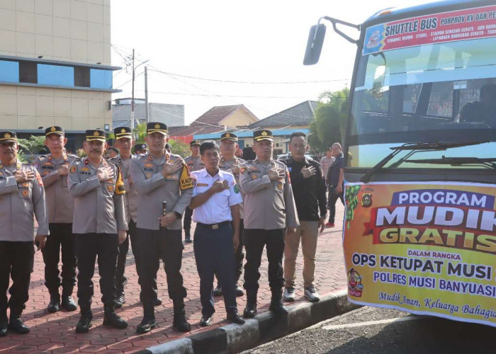 Mudik Gratis Polres Muba 2026: Warga Terbantu, Perjalanan Aman dan Penuh Haru
