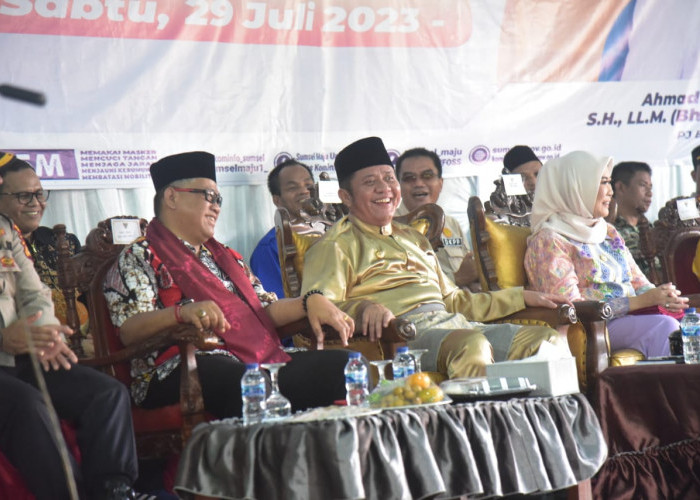Hadiri Do'a Bersama dan Mengenang Sejarah Desa Tanjung Raman, Ini Pesan Gubernur Sumsel