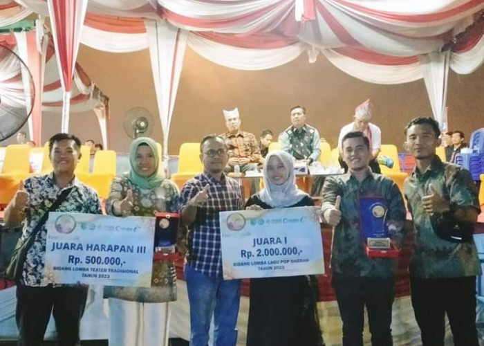 Kecamatan Sanga Desa Raih Juara 1 Lagu Pop Daerah di Festival Randik Tahun 2023