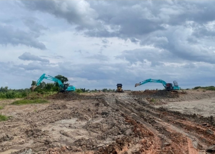 Polda Sumsel Segel Tambang Galian C di Banyuasin, Lima Alat Berat Disita dan Status Naik Penyidikan