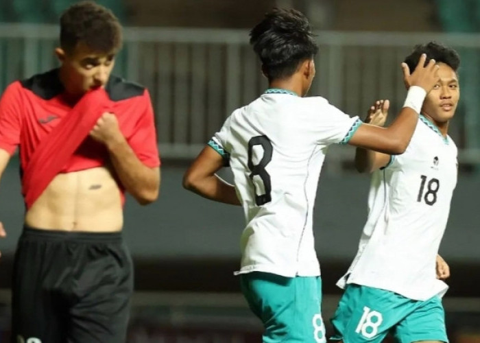 Membanggakan, Kalahkan Palestina,  Timnas U-17 Indonesia Kembali ke Puncak Klasemen