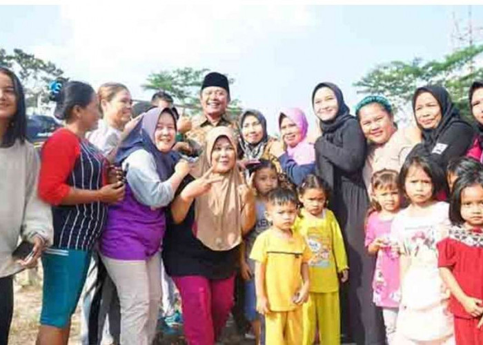 Gubernur Sumsel Silaturahmi Dengan Warga Tungkal Jaya Muba