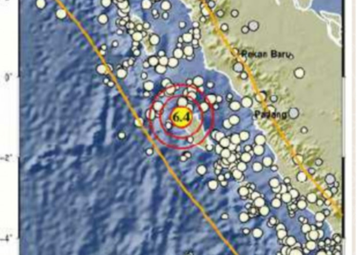 Gempa M 6,4 Guncang Mentawai Sumbar, Waspadai Susulan