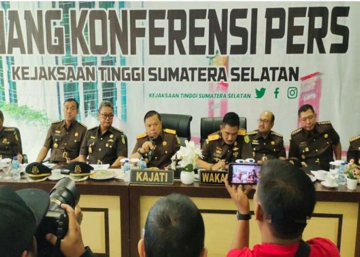 Kejati Sumsel Fokus Penanganan Kasus Tipikor, Berikut Sejumlah Kasus Yang Ditangani