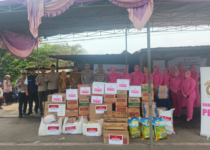 Polri Tak Hanya Amankan, Polda Sumsel Hadir Pulihkan Mental dan Ekonomi Korban Kebakaran