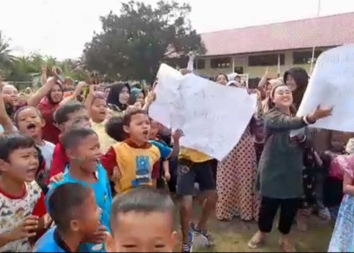 Puluhan Emak Emak Demo Yayasan Perusahaan Sawit di Musi Banyuasin, Ini Permintaan Mereka