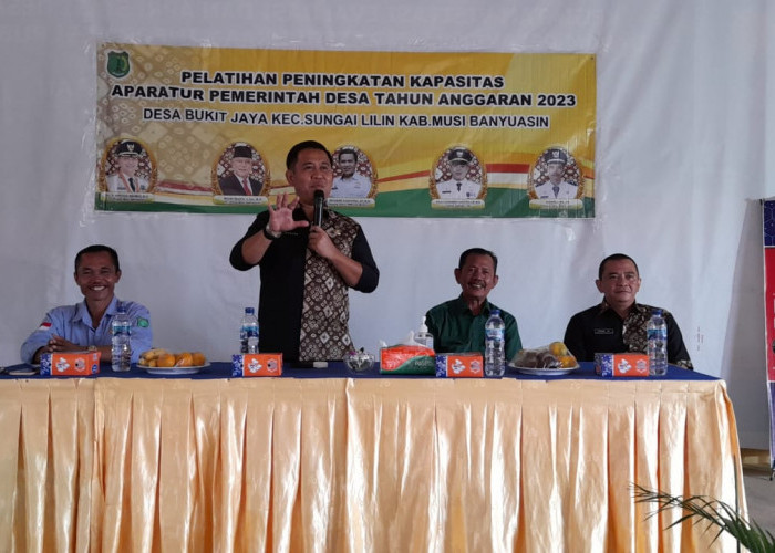 4 Desa di Sungai Lilin Ikuti Bimtek Peningkatan Kapasitas Aparatur Pemerintahan Desa Oleh PMD