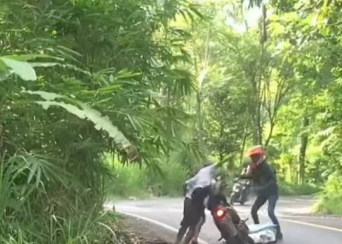 Viral Video Begal Motor di Jalur Lintas Curup-Lubuklinggau, Ternyata Korban Tidak Lapor Polisi, Ini Alasannya