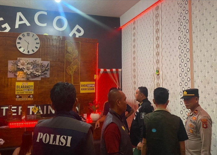 Jelang Ramadan, Kecamatan Sungai Lilin dan Polsek Tertibkan Usaha Karaoke