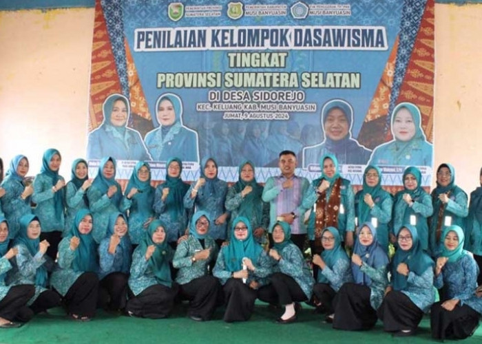 Desa Sidorejo Keluang Wakili Muba, Lomba Kelompok Dasawisma Tingkat Provinsi Sumsel