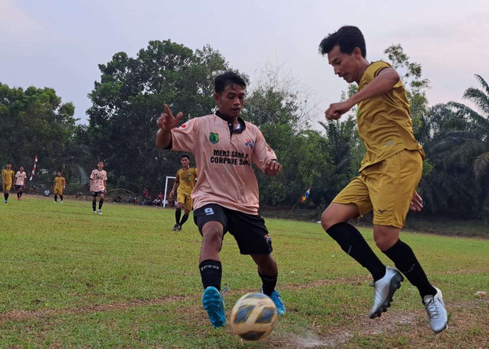 Apdesi Cup Sungai Lilin, Srigunung Berhasil Menang Besar Dari Tim Sepakbola Bukit Jaya