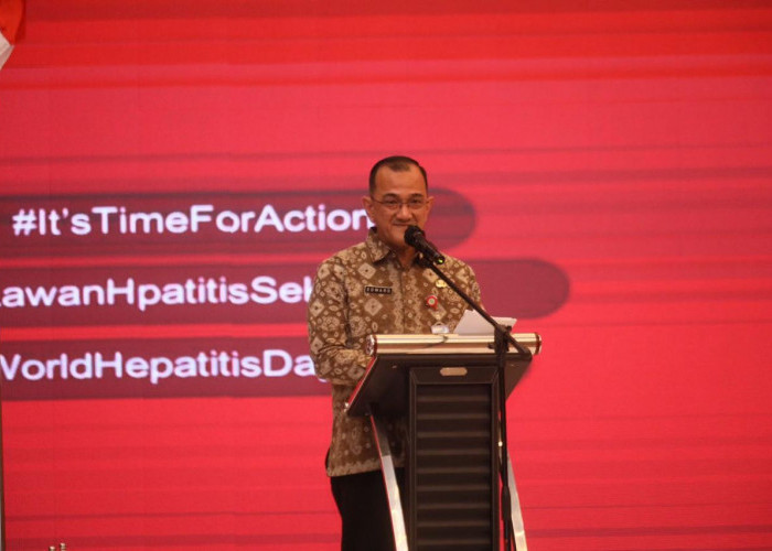 Pj Sekda Sumsel Ajak Kolaborasi Tangani Hepatitis di Hari Hepatitis Sedunia