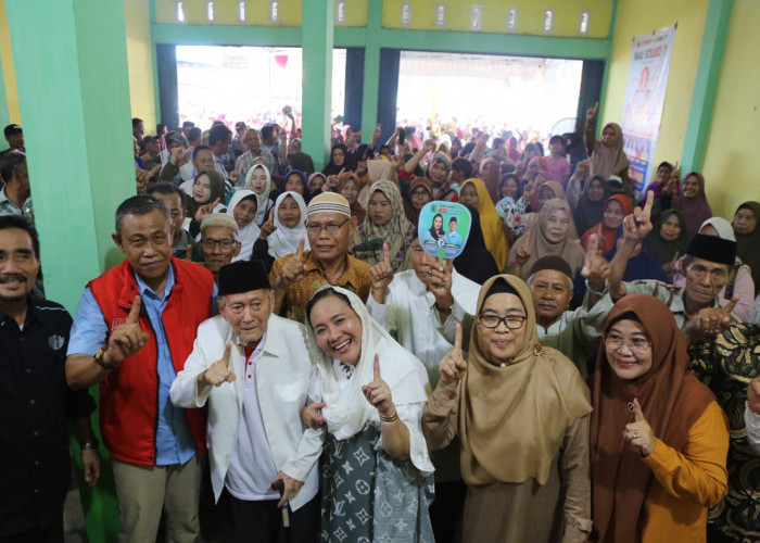 Ayah Pahri Azhari Ajak Warga Ulak Paceh Dukung Lucianty-Syaparuddin di Pilkada Muba