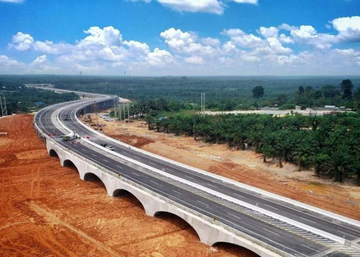 Tinggal 15 KM Tol Pekanbaru akan menyentuh Wilayah Padang, Perjalanan Sudah Semakin Cepat 