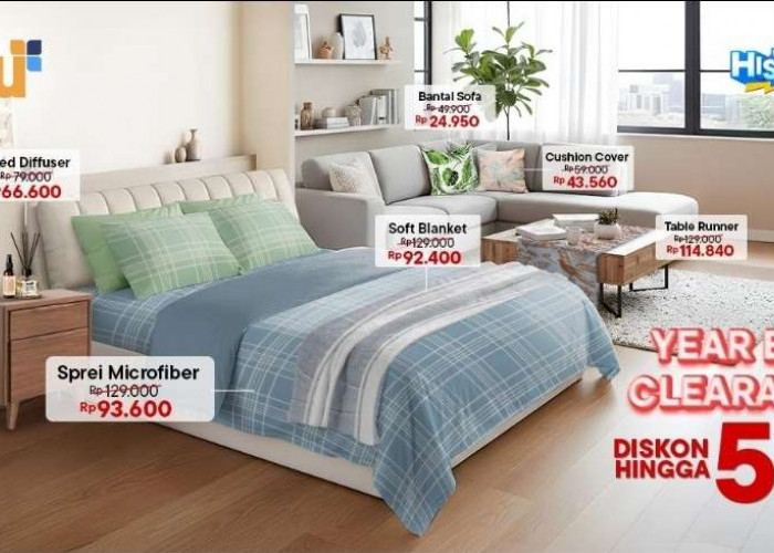 Ada Promo Sprei, Simak 7 Produk Perlengkapan Kamar Tidur yang Bisa Dibeli di Promo 12.12!