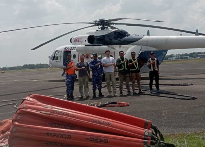 Titik Hotspot Meningkat, 7 Helikopter Water Bombing Disiagakan