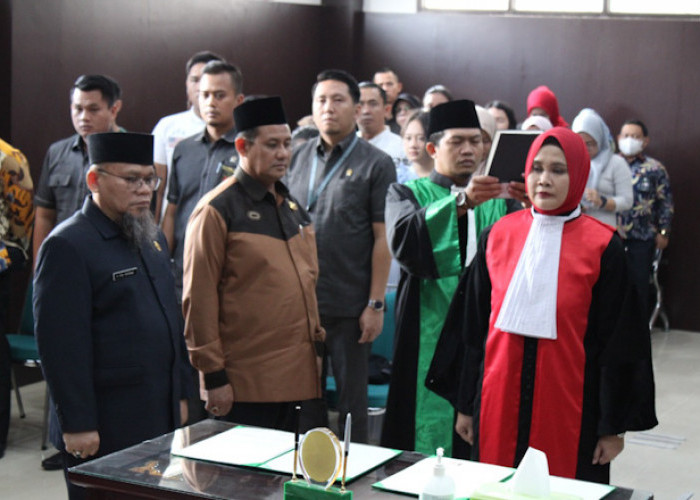 Silvi Ariani Rasmi Dilantik Sebagai Wakil Ketua Pengadilan Negeri Sekayu 