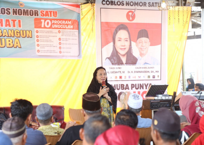 Tokoh Masyarakat Macang Sakti Akui Cabup Lucianty Punya Niat Tulus untuk Muba