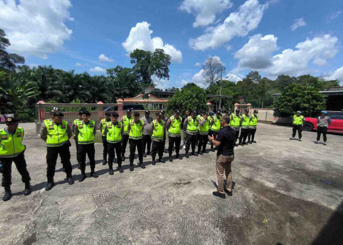 Hari Pertama Kampanye, Polres Muba Terjunkan Ratusan Personil