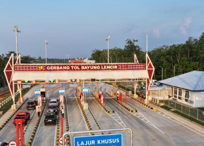 Segini Angka Harian Rata-Rata Kendaraan di Jalan Tol Bayung Lencir Tempino