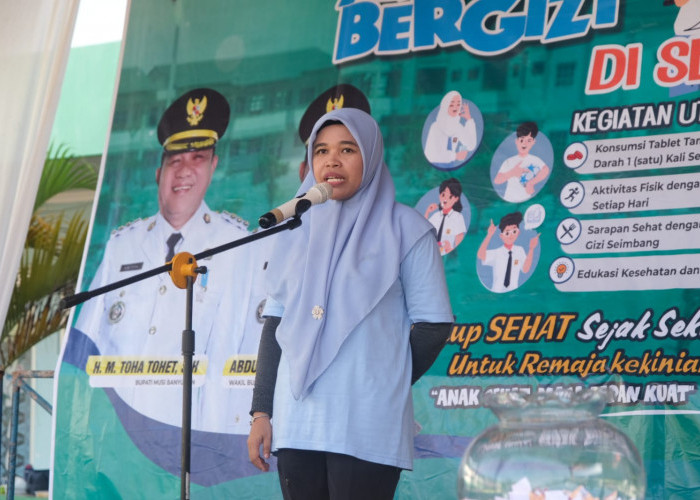 Cegah Anemia Sejak Dini, Pemkab Muba Gencarkan Aksi Bergizi di Kalangan Pelajar