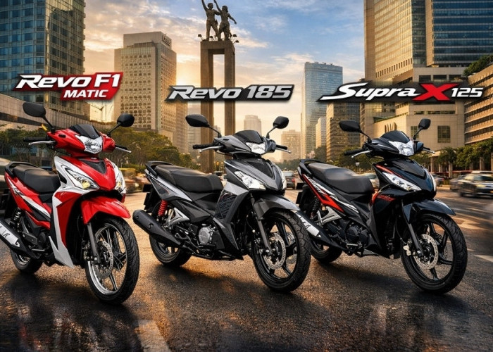 Motor Bebek Honda 2026 Masih Relevan? Revo F1 Matic, Revo 185, dan Supra X125 Jadi Jawabannya