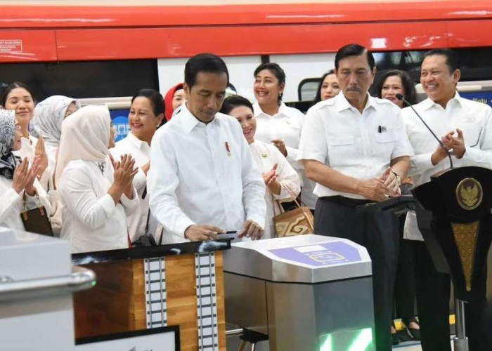 Presiden Jokowi Resmikan LRT Jabodebek, Moda Transportasi Massal di Ibukota Makin Lengkap