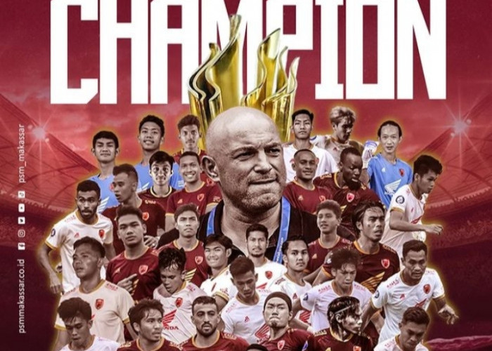 Selamat! PSM Makassar Juara Liga 1 Musim 2022/2023